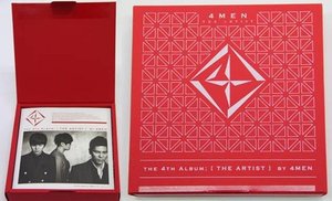 [중고] 포맨 (4Men) / 4집 The Artist (홍보용 Red Box)