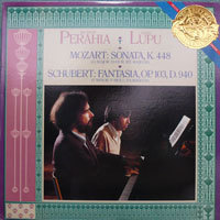 [중고] [LP] Murray Perahia, Radu Lupu / Mozart : Sonata, K.448, Schubert : Fantasia, Op.103, D.940 (수입/im39511) - sr50