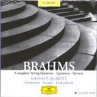 [중고] Amadeus Quartet / Brahms:Complete String Quartets (5CD)