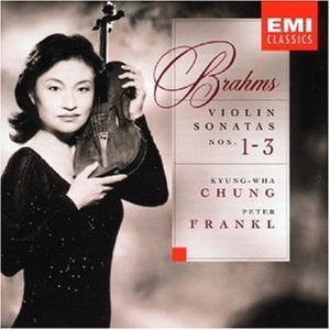 [중고] 정경화 / Brahms : Violin Sonatas Nos.1-3 (수입/724355620323)