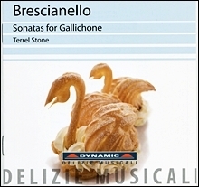 [중고] G.A.Brescianello / Sonatas for Gallichone (수입/dm8013)