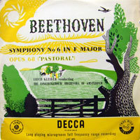 [중고] [LP] Erich Kleiber - Concertgebouw Orch. Of Amsterdam / Beethoven : Symphony No.6 in F Major (수입,LXT 2873) -SW82