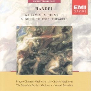 Charles Mackerras, Yehudi Menuhin / Handel : Water Music Suites Nos. 1-3 Etc. (EMI Best Classic 10/미개봉)