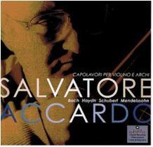 Salvatore Accardo / Capolavori Per Violino E Archi (미개봉/3984272632)