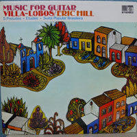 [중고] [LP] Eric Hill / Guitar Music of Villa-Lobos (수입/saga5453)