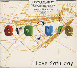 [중고] Erasure / I Love Saturday - Remixes (수입/Single)