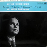 [중고] [LP] Dietrich Fischer-dieskau with Gerald Moore (Piano) / Schbert Lieder Recital(No.2) (수입,ALP1677) -SW99