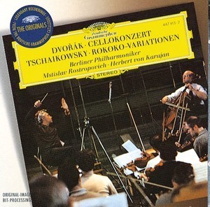 [중고] Karajan / Dvorak Cello Concerto, Tchaikovsky Rococo Variations (수입/4474132)