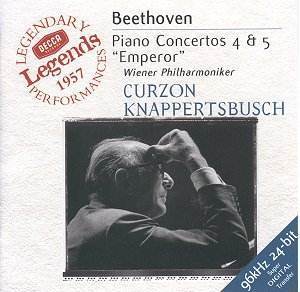 [중고] Clifford Curzon / Beethoven: Piano Concerto 4 &amp; 5 (수입/4671262)