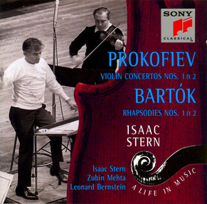 [중고] Isaac Stern / Prokofiev: Violin Concertos &amp; Bart&amp;oacute;k: Rhapsodies (수입/smk64503)