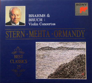 [중고] Isaac Stern / Brahms &amp; Bruch : Violin concertos (Digipack/csk9910)