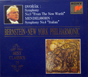 [중고] Bernstein / Dvorak: From The New World, Mendelssohn: Italian (Digipack/csk9914)
