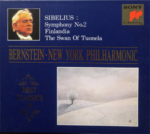 [중고] Bernstein, NY Phil. / Sibelius: Finlandia, Symphony No.2 (Digipack/csk9918)