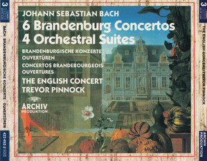 [중고] Trevor Pinnock / 6 Brandenburg Concertos, 4 Orchestral Suites (수입/3CD/4234922)
