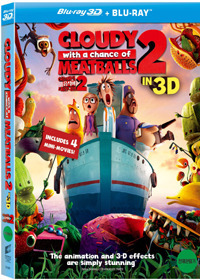 [Blu-Ray] Cloudy With A Chance Of Meatballs 2 - 하늘에서 음식이 내린다면 3D (2Disc/미개봉)