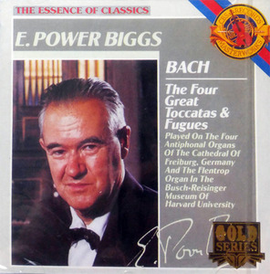 E. Power Biggs / Bach: The Four Great Toccatas &amp; Fugues (미개봉/dck8038)