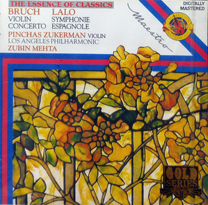 Pinchas Zukerman / Bruch: Violin Concerto (미개봉/dck8016)