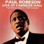 [중고] Paul Robeson / Live At Carnegie Hall (수입)
