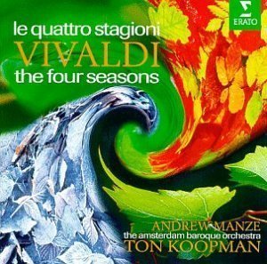 [중고] Ton Koopman / Vivaldi : Le Quattro Stagioni &amp; The Four Seasons (4509948112)