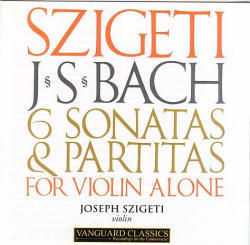 [중고] Joseph Szigeti / Bach : 6 Sonatas And Partitas For Solo Violin (2CD)