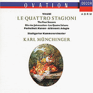 [중고] Karl Munchinger / Vivaldi: Le Quattro Stagioni Etc. (수입/4177122)