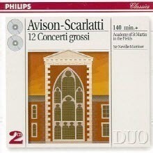 [중고] Neville Marriner / Avison - Scarlatti : 12 Concerti Grossi (2CD/수입/4388062)