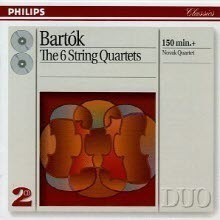 [중고] Novak Quartet / Bartok : Six String Quartets (2CD/dp2762)