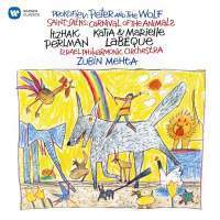 [중고] Itzhak Perlman, Zubin Mehta / Prokofiev: Peter And The Wolf &amp; Saint -Saens: Le Carnaval Des Animaux (수입/cdc7470672)