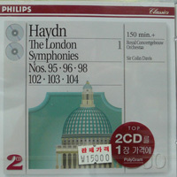 [중고] Colin Davis / Haydn : The London Symphonies (2CD/dp2786)