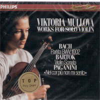 [중고] Viktoria Mullova / Bach, Bartok, Paganini : Works for Solo Violin (dp1742)