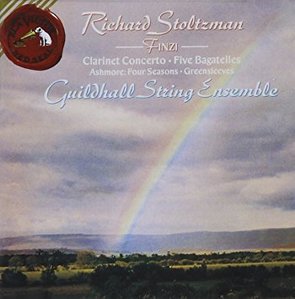 [중고] Richard Stoltzman, Guildhall String Ensemble / Finzi: Clarinet Concerto Etc. (수입/rd60437)