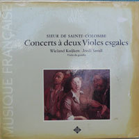 [중고] [LP] Kuijken, Savall / St. Colombe : Concerts a deux Violes esgales (수입/642123) - sr92