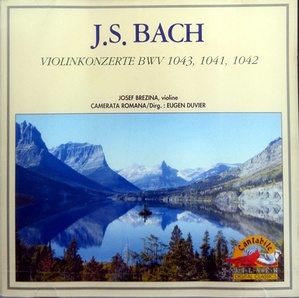 J. Brezina / Bach: Violinkonzerte BWV 1043, 1041, 1042 (미개봉/srk5026)