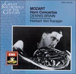 [중고] Herbert von Karajan / Mozart: Horn Concertos (수입/077776101323)