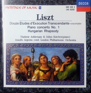 [중고] Liszt / Heritage Of Music 30 (4405302)