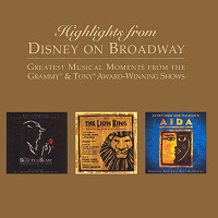[중고] O.S.T. / Highlights From Disney On Broadway (홍보용)