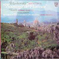 [중고] [LP] David Zinman / Tchaikovsky : Sextet, OP.70, Verdi : String Quartet (수입/9500104)