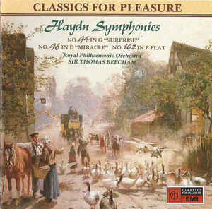 [중고] Sir Thomas Beecham / Haydn: Symphonies No.94 No.96 No.102 (수입/cdcfp4559)