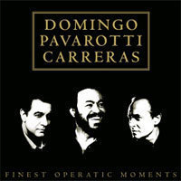 [중고] Luciano Pavarotti, Placido Domingo, Jose Carreras / Finest Operatic Moments (홍보용/ekcd0678)