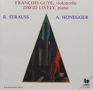 [중고] Fran&amp;ccedil;ois Guye, David Lively, Piano / Strauss - Honegger (수입/cd468)