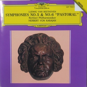 [중고] Karajan / Beethoven Symphonies No.5 &amp; 6 &quot;Pastoral&quot; (do0093/4377522)