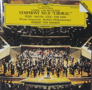 [중고] Karajan / Beethoven Symphonies No.9 &quot;Choral&quot; (do0094/4159342)