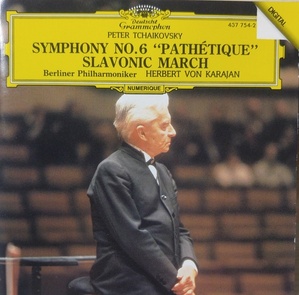 [중고] Karajan / Tchaikovsky Symphony no 6, Slavonic March (do0098/4377542)