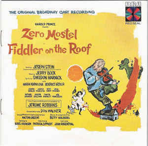 [중고] O.S.T. / Fiddler On The Roof (Original Broadway Cast/수입)