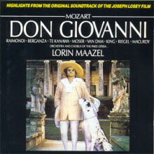 Lorin Maazel / Mozart : Don Giovanni - Highlights (미개봉/cck7011)