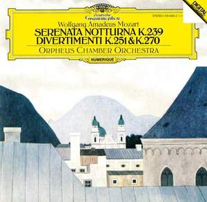 [중고] Orpheus Chamber Orchestra / Mozart: Serenata Notturna, and 2 Divertimenti (수입/4156692)
