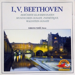[중고] Dubravka Tomsic / Beethoven: Mondschein, Pathe&#039;tique, Waldstein Sonate (srk5047)
