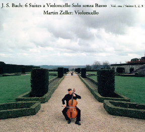 [중고] J.S. Bach : 6 Suites Violoncello Solo senzn Basso, Martin Zeller / 바흐 무반주 첼로 모음곡 1-3번