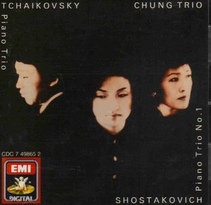 [중고] Chung Trio / Tchaikovsky : Piano Trio (수입/cdc7498652)