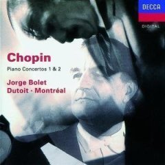 Jorge Bolet, Charles Dutoit / Chopin : Piano Concertos Nos.1-2 (미개봉/dd0508)
